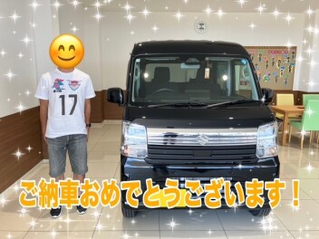 エブリイご納車おめでとうございます！